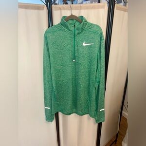 Nike Dri-FIT Heathered Green Top